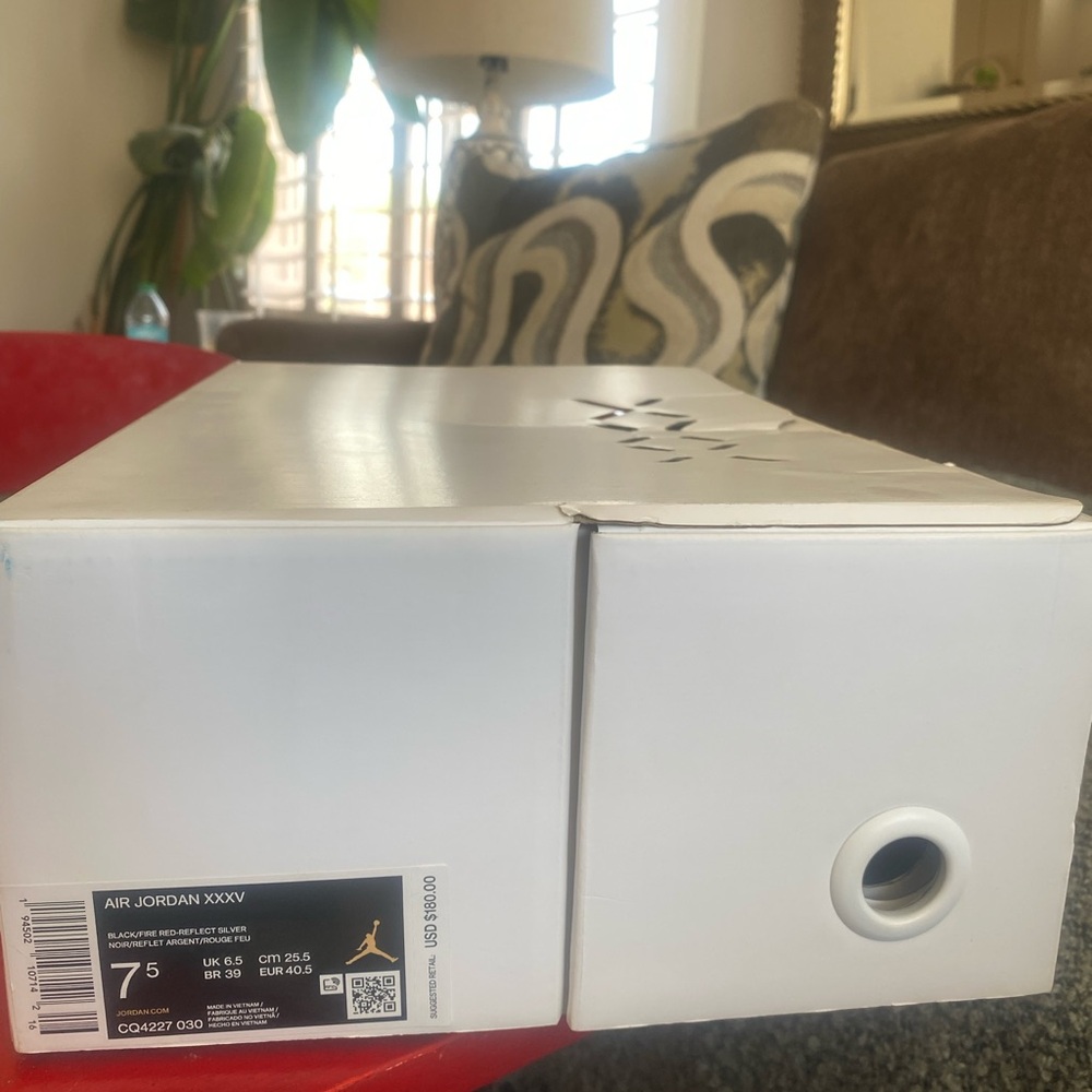 Jordan Air XXXV White Athletic Shoes